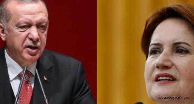 Erdoğan'dan Meral Akşener'e dava!