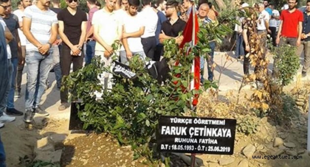 Faruk öğretmen son yolculuğuna uğurlandı