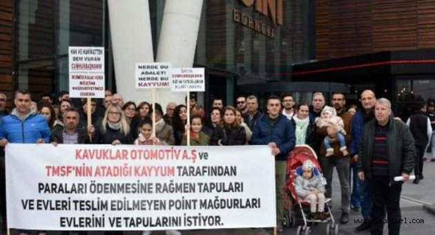 FETÖ mağdurları evlerini istiyor