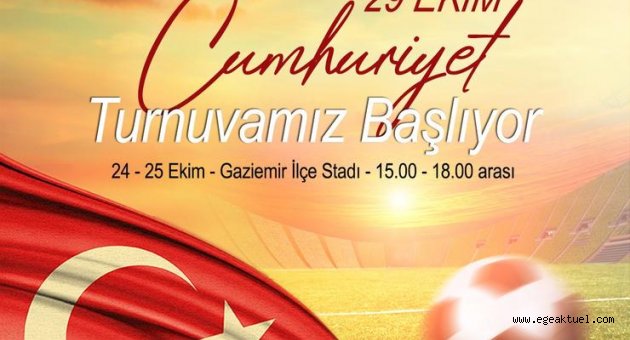 Gaziemir’de Cumhuriyet Turnuvası