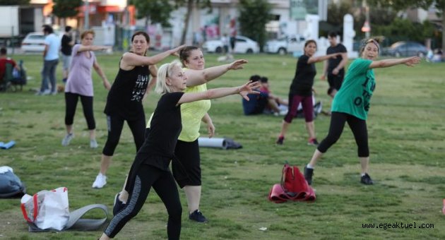 Gaziemir hareket ediyor, yüzler gülüyor…