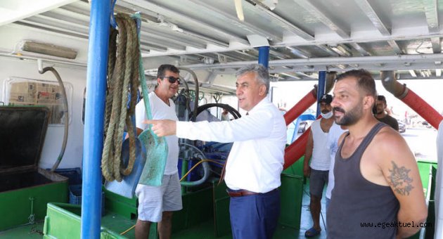 Güzelbahçeli Balıkçılar ‘Vira Bismillah’ dedi