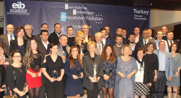 Hazırgiyim ve Konfeksiyon İhracatının Yıldızlarına 1.1 milyar dolarlık teşekkür