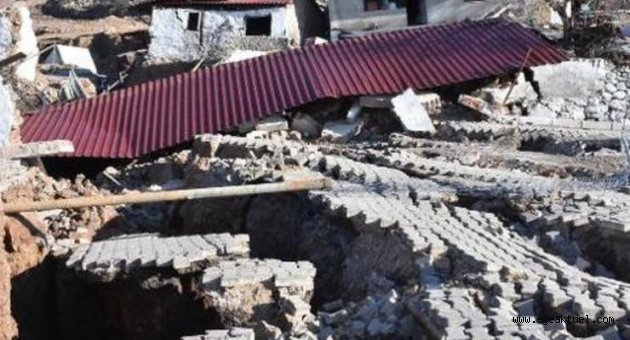 Heyelan bölgesinde tehlike devam ediyor