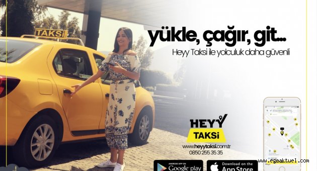 Heyy Taksi’ ile Taksiye Tek Tuşla Ulaşım