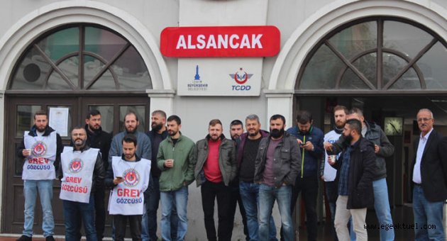 İZBAN işçileri kararlı