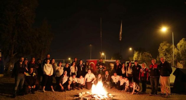 İzciler Bayraklı'da buluştu