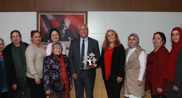 İZKAB'tan Selvitopu'na ziyaret