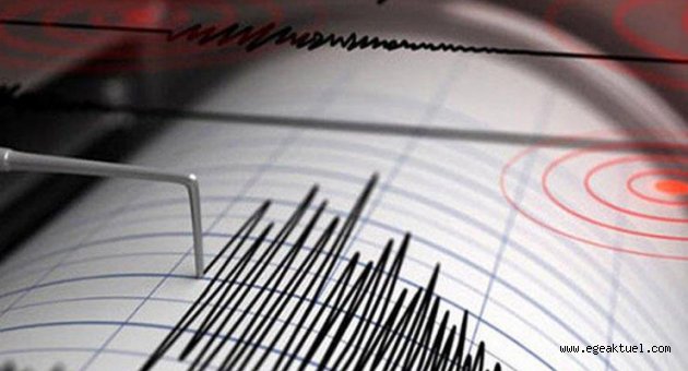 İzmir açıklarında korkutan deprem