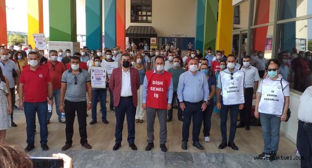İzmir Büyükşehir Belediyesi işçilerinden "dönüşümlü çalışma" talebi