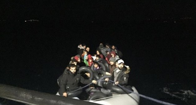 İzmir’de 48 kaçak göçmen yakalandı