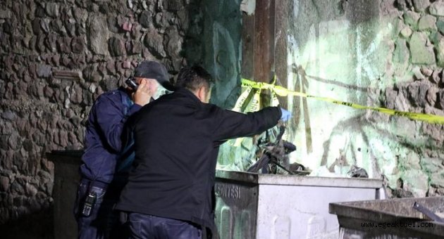 İzmir’de çöp konteynerinde patlama