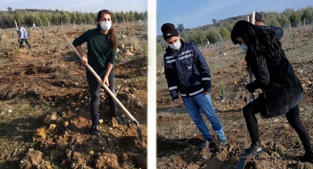 İzmir’de her çocuk adına bir fidan