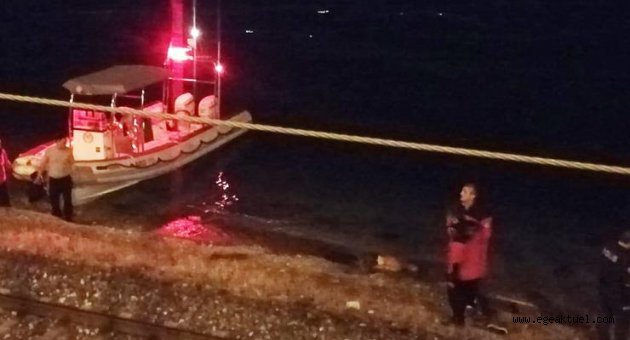  İzmir’de trenin çarptığı vatandaş hayatını kaybetti
