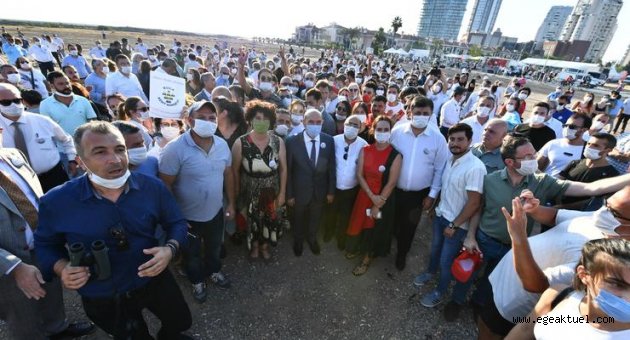 "İzmir halkıyla ranta karşı mücadele edeceğiz"