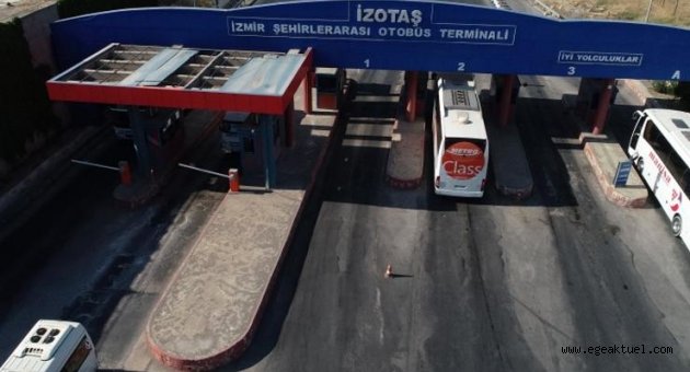 İzmir Otogarında bayram yoğunluğu 