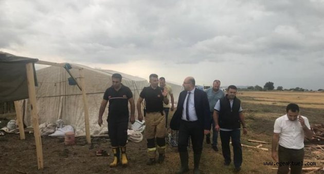 İzmir'de baba-kız yıldırım kurbanı