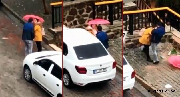 İzmir'de kadına akılalmaz şiddet!