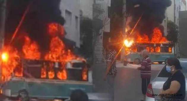 İzmir'de korku dolu anlar