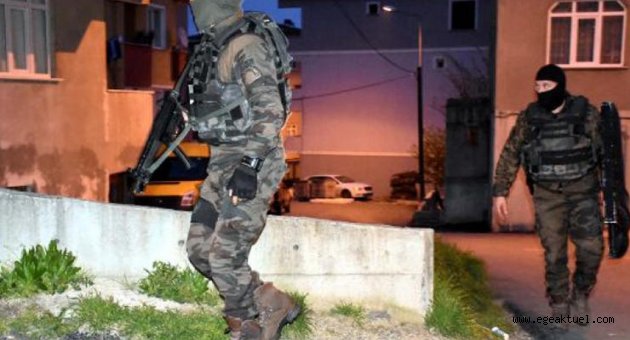 İzmir'de terör operasyonları: 15 gözaltı