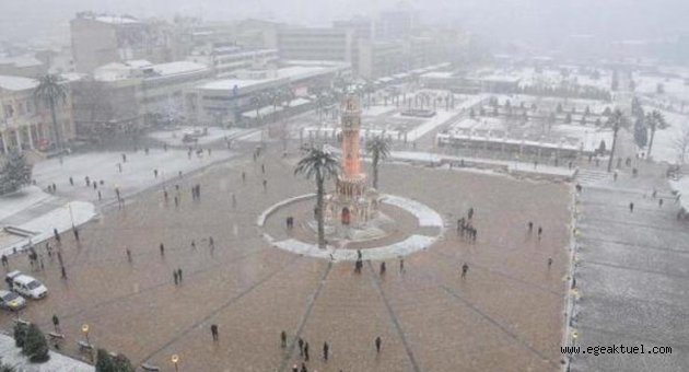 İzmir'in yüksek kesimlerinde, Manisa'nın tamamında kar bekleniyor