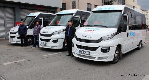 İZTAŞIT filosuna üç minibüs kattı