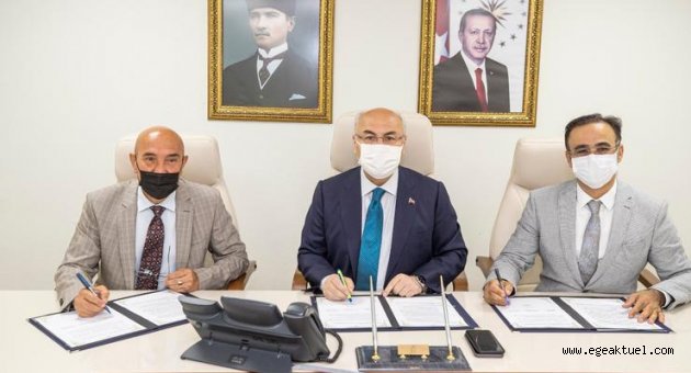 Karabağlar’a okul yapmak için protokol imzalandı