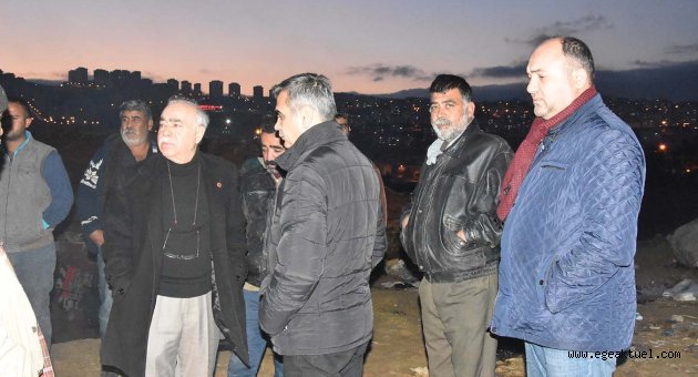 Karabağlar Belediyesi acılı aileyi yalnız bırakmadı