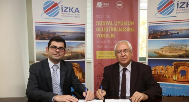Karabağlar Belediyesi’nin projelerine İZKA’dan çifte imza