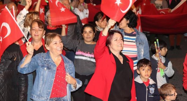 Karaburun’da Cumhuriyet Bayramı coşkusu