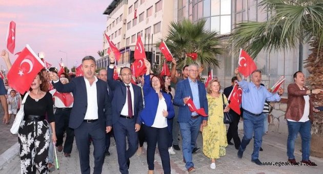 Karaburun ve Mordoğan'da “Kurtuluş” coşkusu