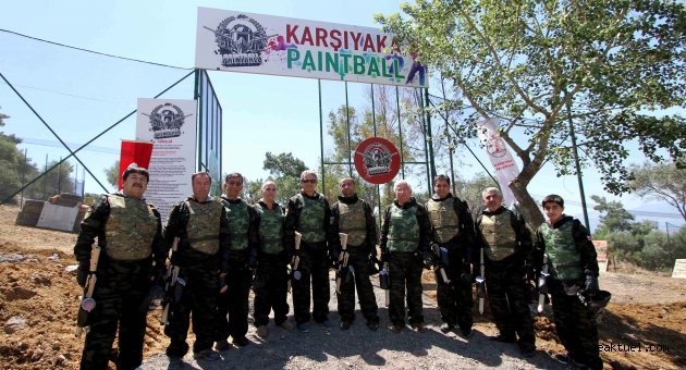 Karşıyaka’da Paintball heyecanı başladı