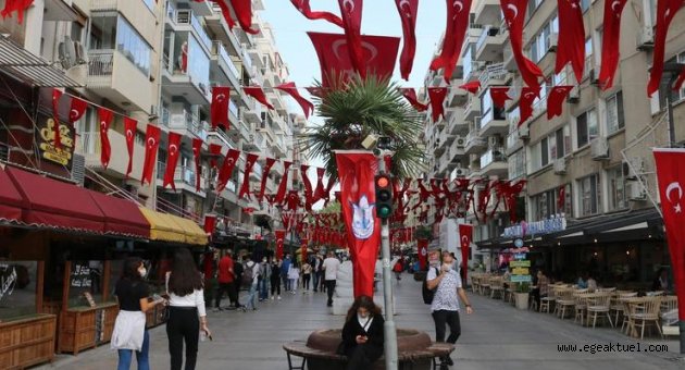 Konak, Cumhuriyet için süslendi