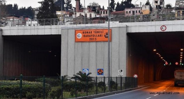 Konak Tüneli’nin sorumluluğu Büyükşehir’de
