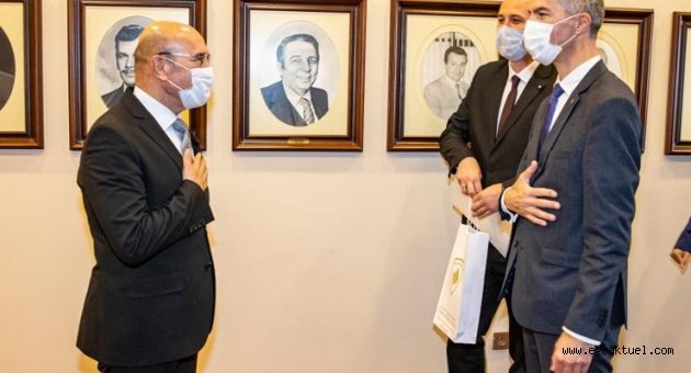 Kosova’nın Ankara Büyükelçisi Dugolli’den Başkan Soyer'e ziyaret