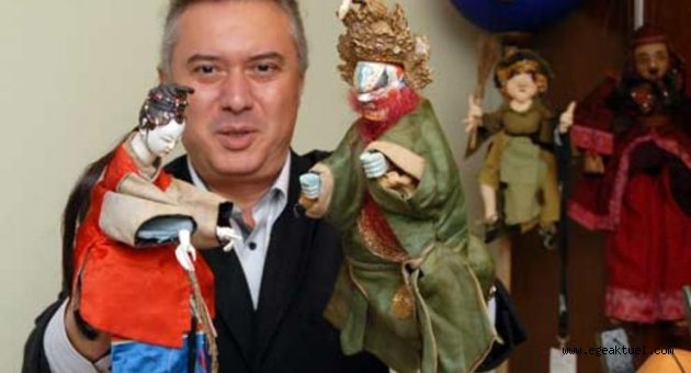 Kukla gösterisi çocukları eğlendirdi