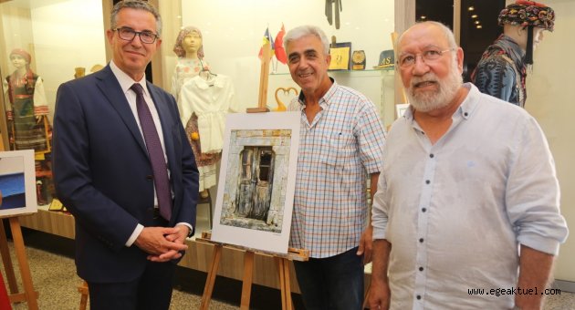 Kursiyerlerin fotoğrafları sergide