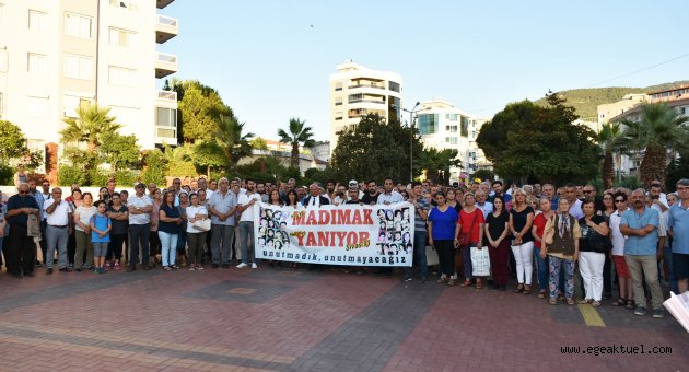 Madımak şehitleri Narlıdere’de anıldı