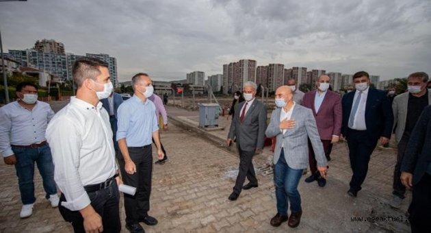 Mavişehir’de su taşkınları sona erecek