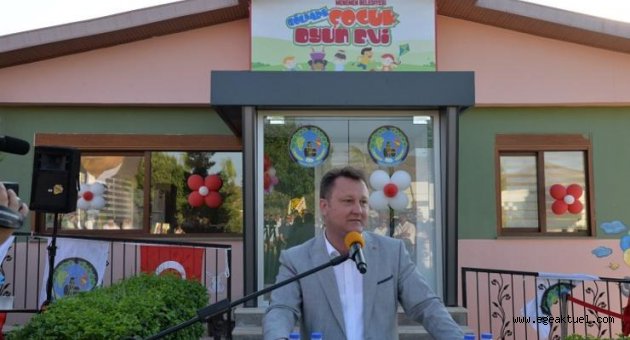 Menemen’e 3. Çocuk Oyun Evi