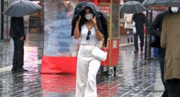 Meteoroloji'den İzmir için sağanak yağış uyarısı
