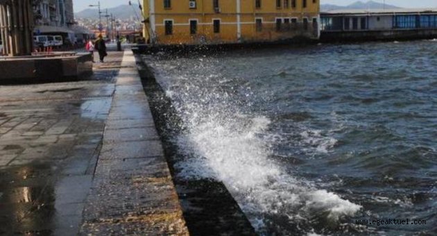 Meteroloji'den İzmir'de fırtına uyarısı