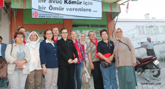 MHP Soma, Kınık Maden şehitlerini andı