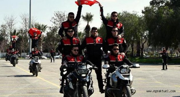 Motosikletli timlere 87 yeni polis