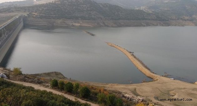 O barajda tehlike çanları: Kuraklık devam ederse çiftçilere su verilmeyecek