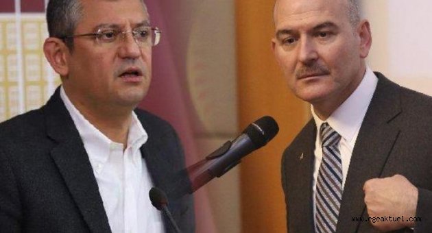  Özel’den Süleyman Soylu’ya tepki