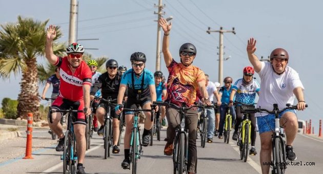 Pedallar Sakız Ağaçları için döndü