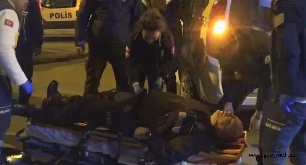 Polis, şüpheli aracı lastiklerine ateş açarak durdurdu