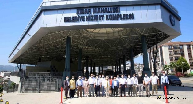 Projeler AK Parti ve İYİ Parti heyetleriyle de gezildi