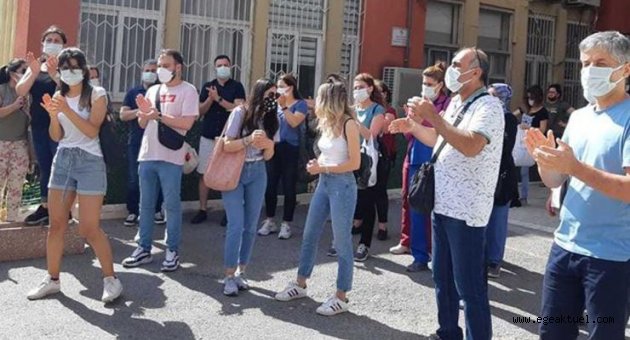 Sağlık çalışanlarından 'kesinti' eylemi